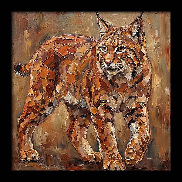 Bobcat In Bold Colors
