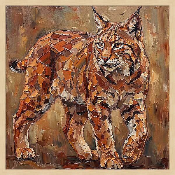Bobcat In Bold Colors