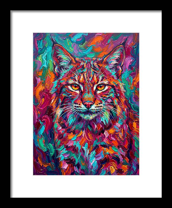Bobcat In Vibrant Colors