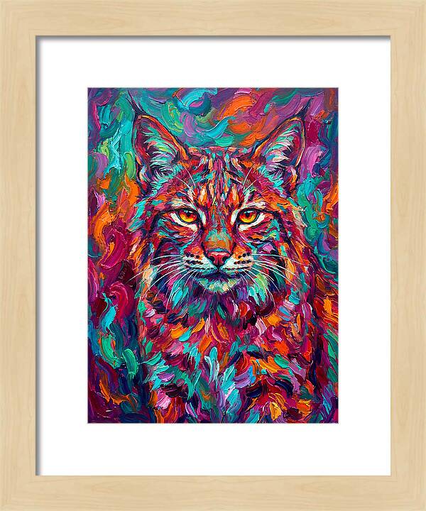 Bobcat In Vibrant Colors