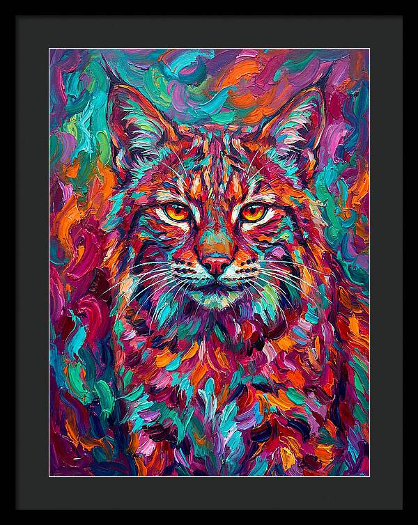 Bobcat In Vibrant Colors