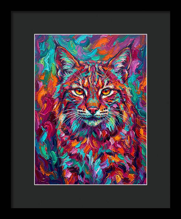 Bobcat In Vibrant Colors