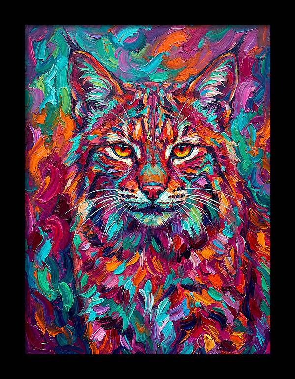 Bobcat In Vibrant Colors