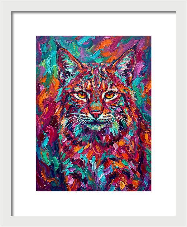 Bobcat In Vibrant Colors