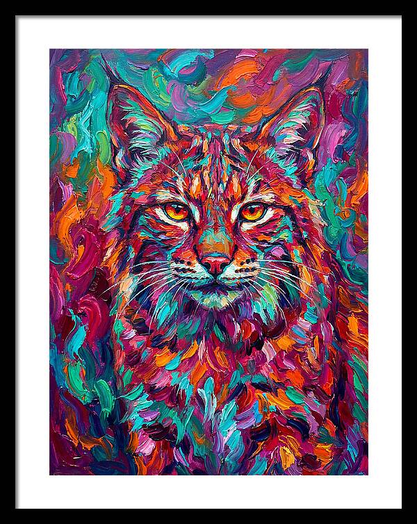 Bobcat In Vibrant Colors