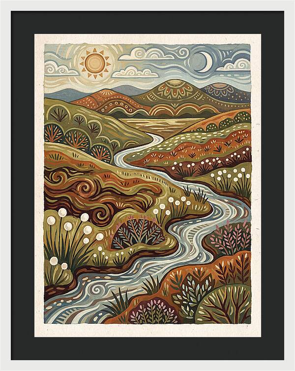 Bog Landscape Serenity