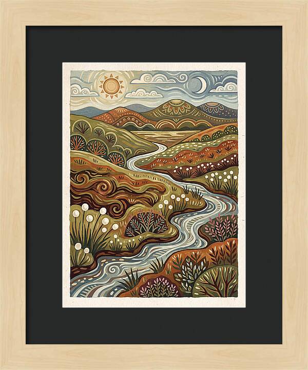 Bog Landscape Serenity