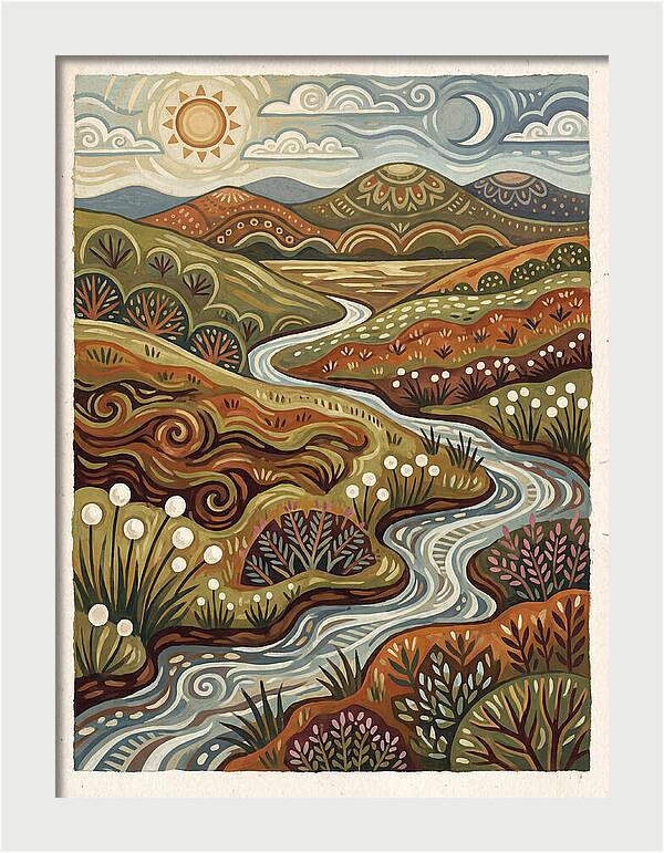 Bog Landscape Serenity