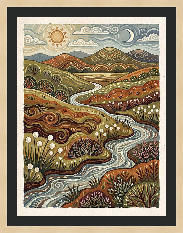 Bog Landscape Serenity
