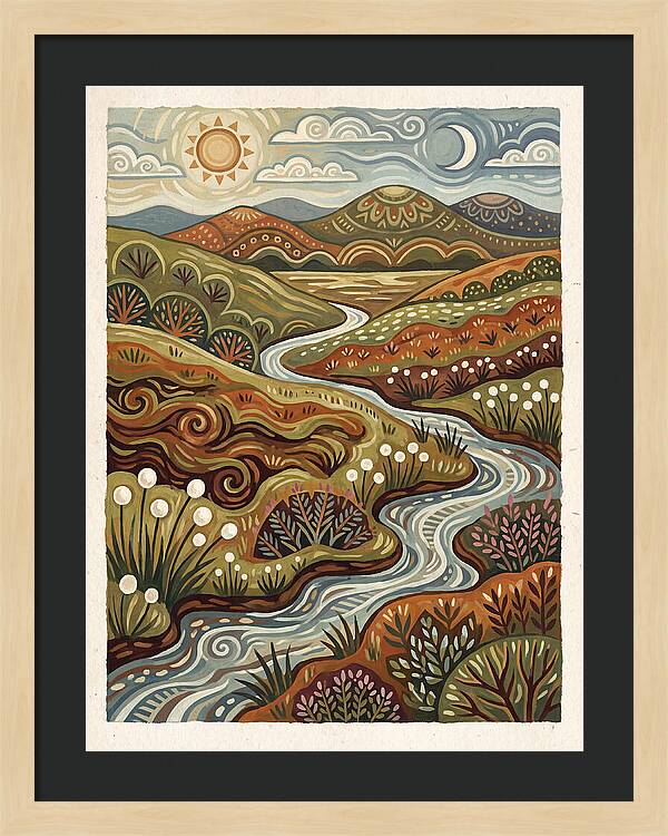 Bog Landscape Serenity