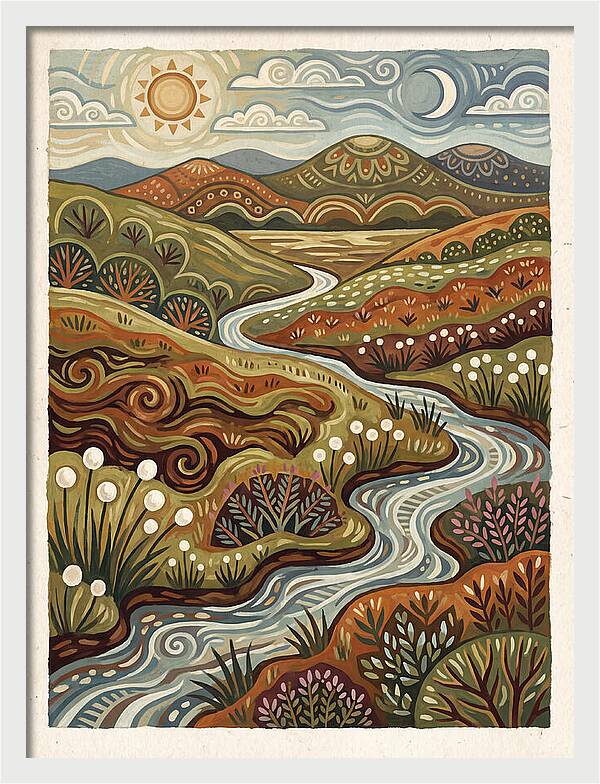 Bog Landscape Serenity