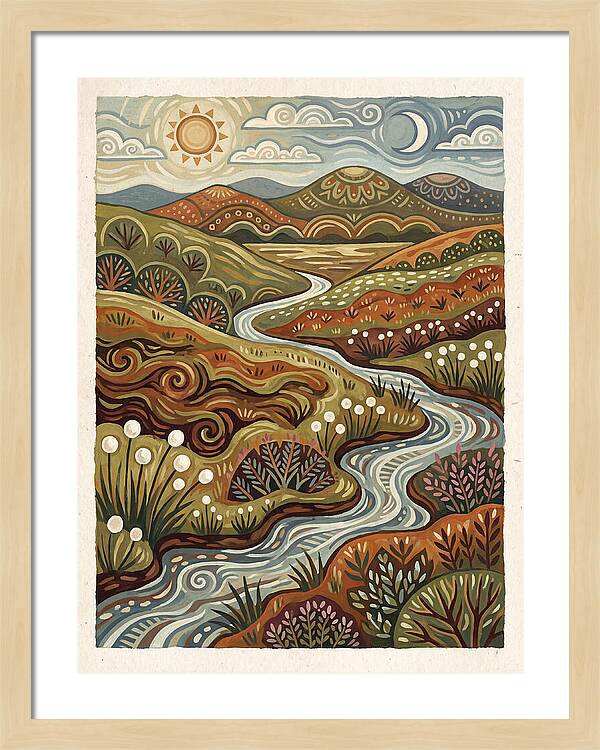 Bog Landscape Serenity