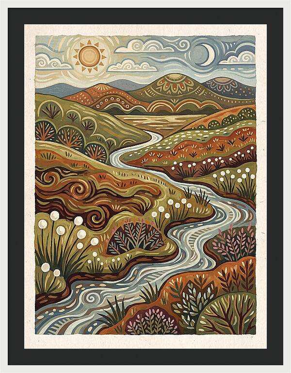 Bog Landscape Serenity