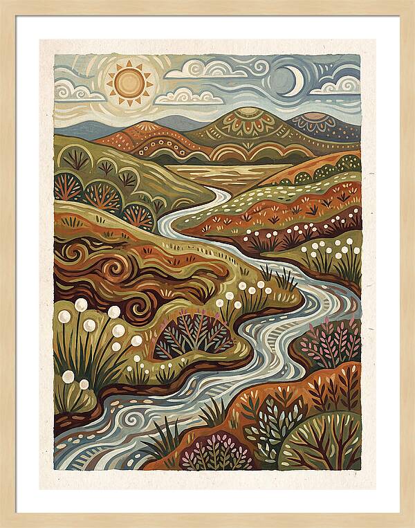 Bog Landscape Serenity