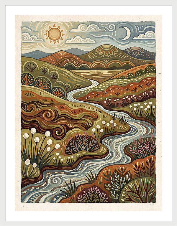 Bog Landscape Serenity