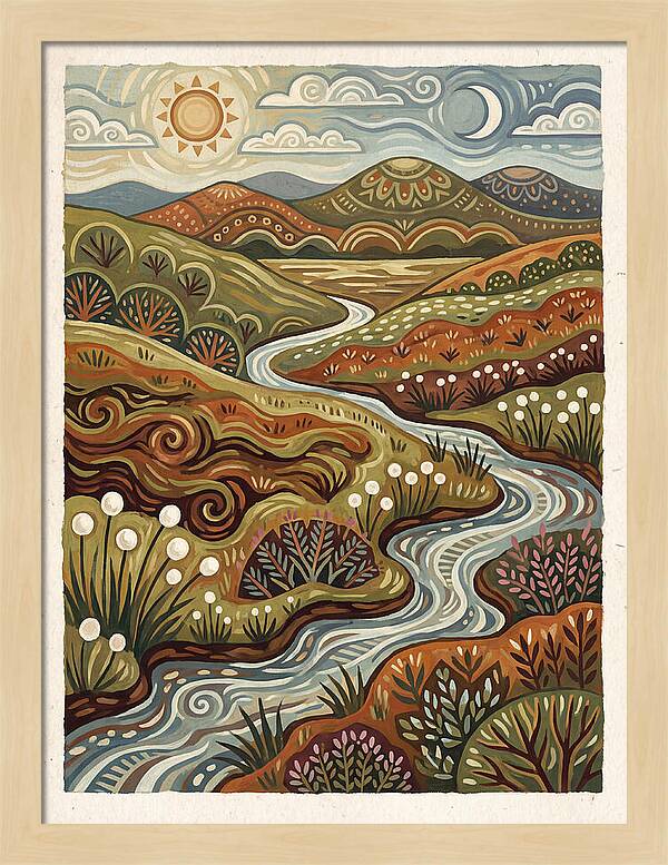 Bog Landscape Serenity