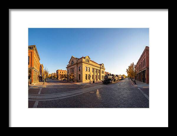 Boise Train Depot At Sunset