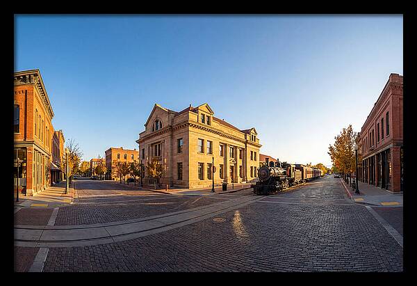 Boise Train Depot At Sunset