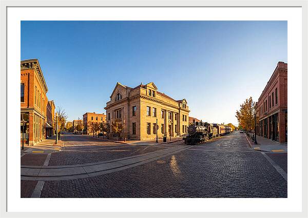 Boise Train Depot At Sunset