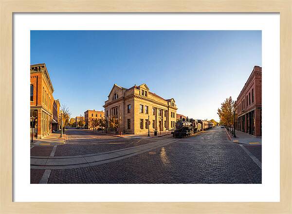 Boise Train Depot At Sunset
