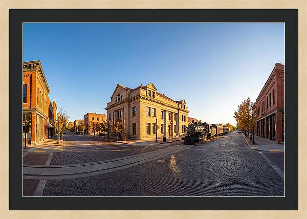 Boise Train Depot At Sunset