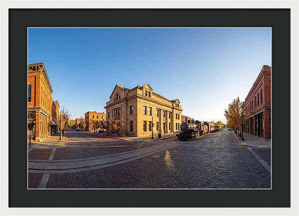 Boise Train Depot At Sunset