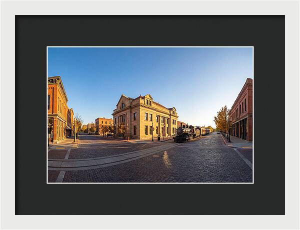Boise Train Depot At Sunset