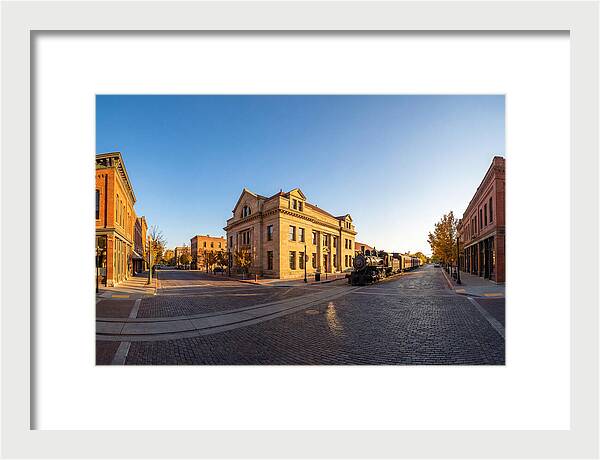 Boise Train Depot At Sunset