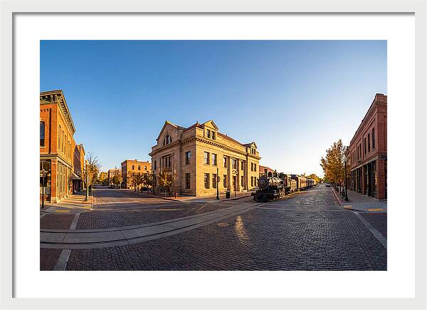 Boise Train Depot At Sunset