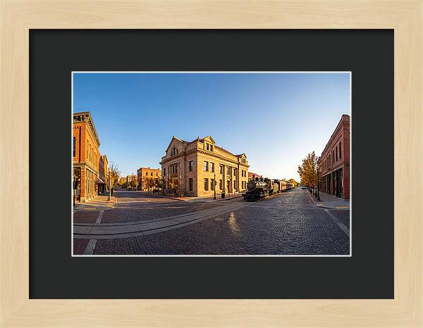Boise Train Depot At Sunset