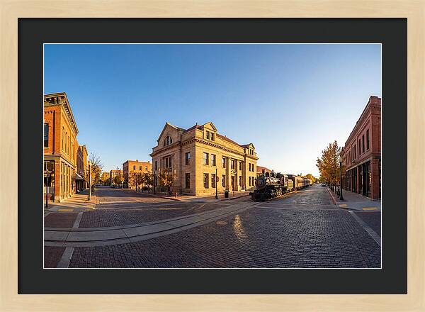 Boise Train Depot At Sunset