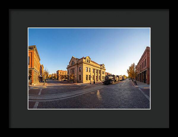 Boise Train Depot At Sunset