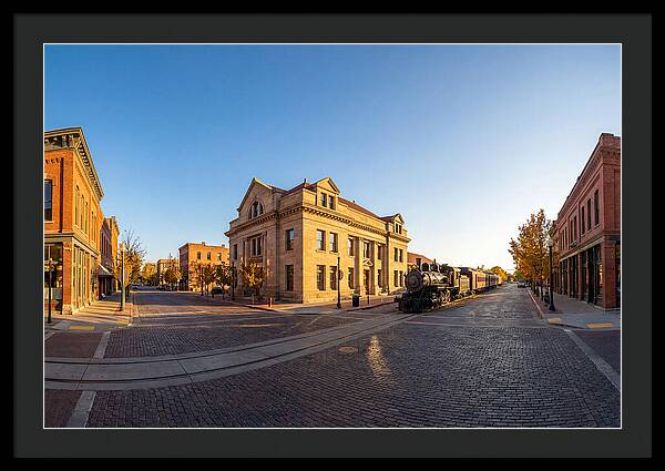 Boise Train Depot At Sunset