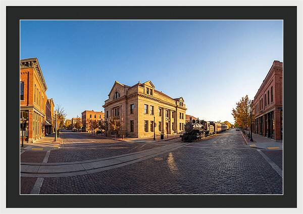 Boise Train Depot At Sunset