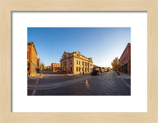 Boise Train Depot At Sunset