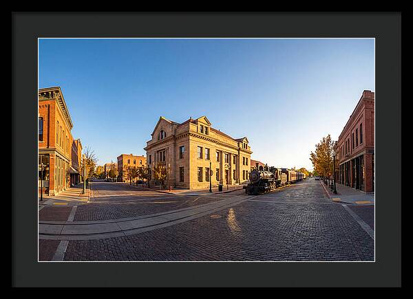 Boise Train Depot At Sunset