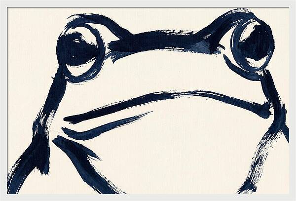 Bold Bullfrog Portrait