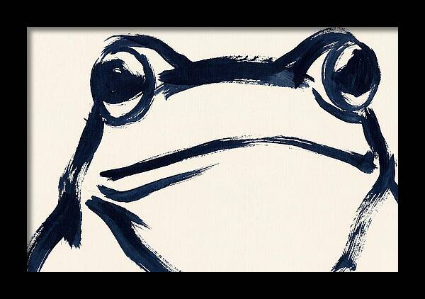 Bold Bullfrog Portrait