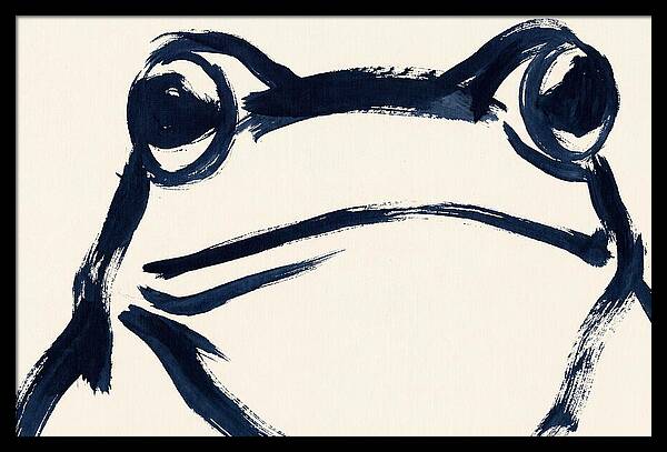 Bold Bullfrog Portrait