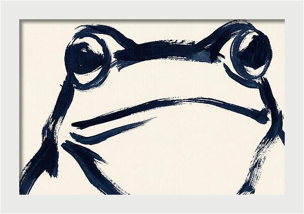 Bold Bullfrog Portrait