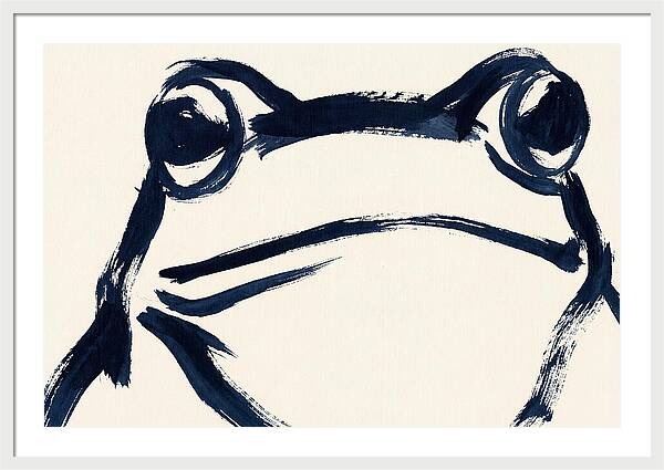 Bold Bullfrog Portrait
