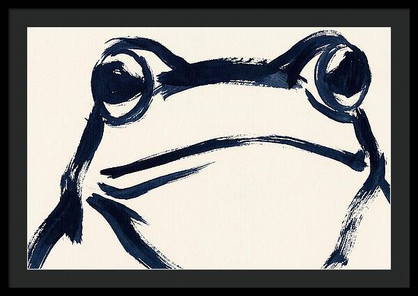 Bold Bullfrog Portrait