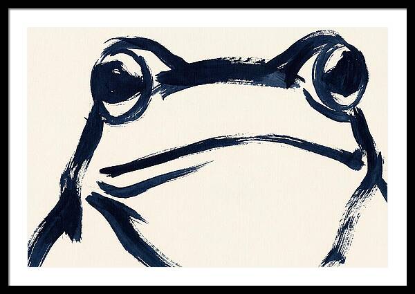Bold Bullfrog Portrait