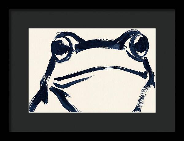 Bold Bullfrog Portrait
