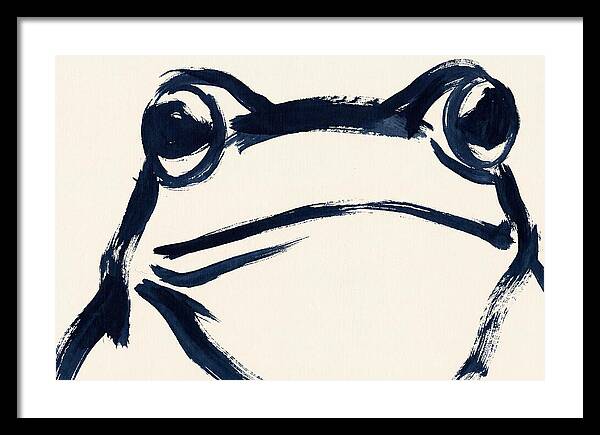 Bold Bullfrog Portrait