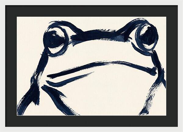 Bold Bullfrog Portrait