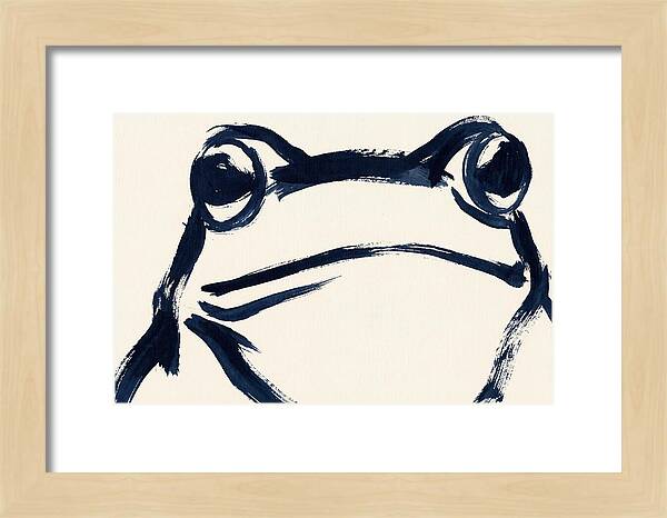 Bold Bullfrog Portrait