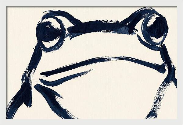 Bold Bullfrog Portrait