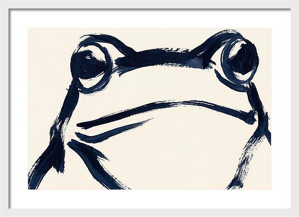 Bold Bullfrog Portrait