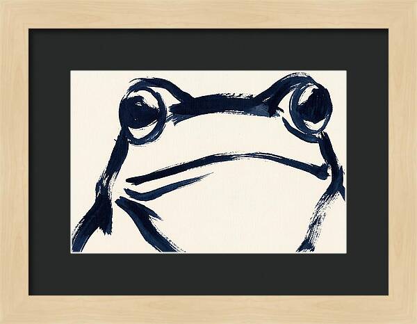 Bold Bullfrog Portrait